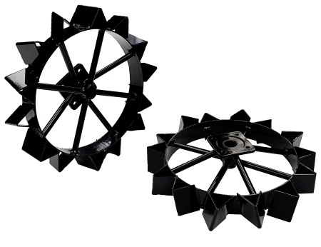 Progarden RM47 set 2 roti metalice 475x30x115mm, accesoriu motocultoare seria Campo U - Img 1