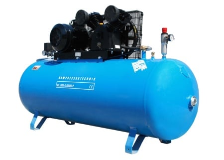 Compresor cu piston - Blue Line 5,5kW, 800 L/min - Rezervor 500 Litri - WLT-BLU-800-5.5/500