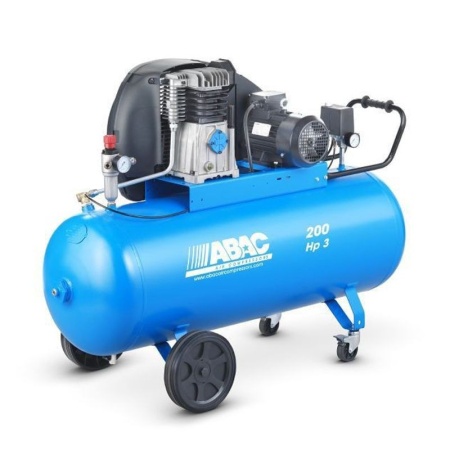 Compresor de aer cu piston Extensive - 230V, 2.2 kW, 393 L/min, 10 bari - Rezervor 200 Litri - ABAC-A39B-200-CM3-4116028552