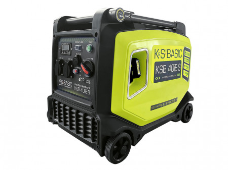 Generator de curent 3.8 kW inverter - benzina - insonorizat - Konner &amp; Sohnen - KSB-40iE-S - Img 1