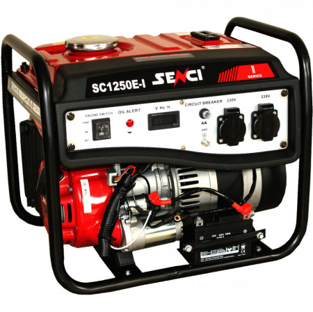 Generator de curent monofazat Senci SC-1250E LITE, Putere max. 1.0 kW