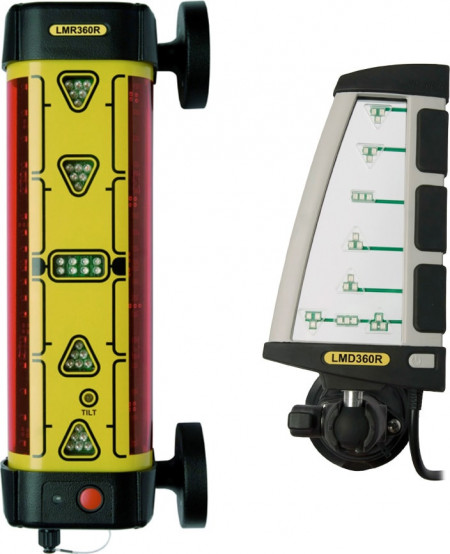 Pachet Receptor semnal pentru utilaje LMR360R (868 MHz) - include Cleme si afișaj de la distanță LMD360R, Leica-6003352