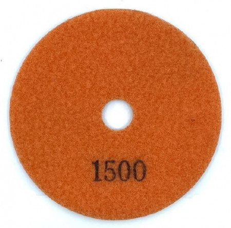 Paduri / dischete diamantate pt. slefuire uscata #1500 Ø125mm - DXDY.DRYPAD.125.1500
