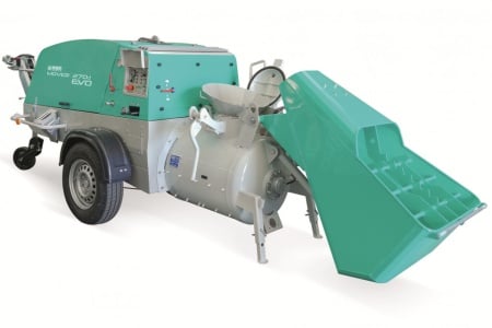 Pompa diesel pentru sapa cu paleta incarcare Mover 270 DB EVO T5 Motor Yanmar 35 kW Stage V