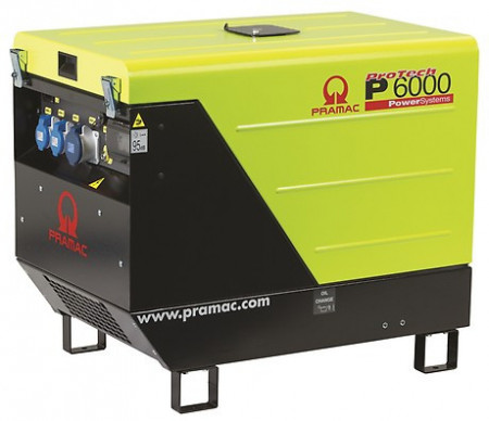 Generator de curent monofazat P6000 +AVR, 5,3kW - Pramac