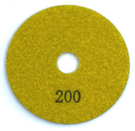 Paduri / dischete diamantate pt. slefuire uscata ECO #200 Ø125mm - DXDY.ECOPAD.125.0200 - Img 1