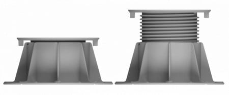 Plot / Piedestal / Suport reglabil pentru gresie / pardoseli inaltate, inaltime variabila 83-134 mm - XLEV-L-B4