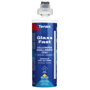 Adeziv bi-component extraclar rapid, îngălbenire zero - Tenax Glaxs Fast Pack, 215ml