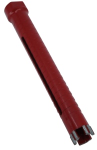 Carota diamantata Super PREMIUM ø25mm x 180mm x M16 pentru gaurire Beton armat, Zidarie, Granit - DXQZ.REDCORE.25 - Img 3