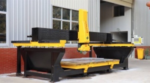 Centru de lucru CNC in 4 axe, pentru procesare piatra, granit, marmura, etc. - Wanlong CNC-4 - Img 3