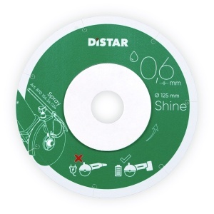 Disc diamantat DiStar Shine ultra-subtire (0.6mm) pt. Gresie portelanata, placi ceramice - 101.6x22.23 (mm) Super Premium - DiStar-11133034025