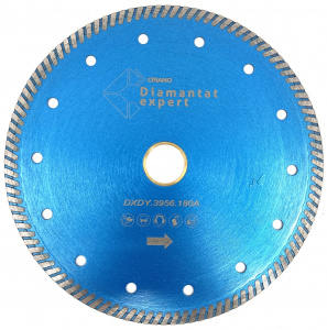 Disc DiamantatExpert pt. Gresie ft. dura portelanata, Granit - Turbo 180x25.4 (mm) Premium - DXDY.3956.180 - Img 1