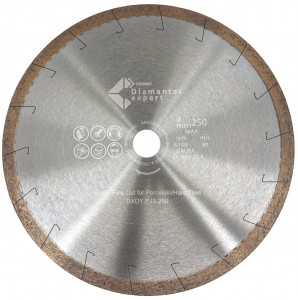 Disc DiamantatExpert pt. Taieri Extra Fine in Portelan Dur 250x25.4 (mm) Ultra Premium - DXDY.PJS.250.25 - Img 1