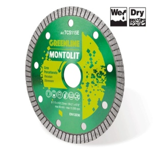 Disc Montolit TCS125E diamantat pentru ceramica Ø 125 mm - Img 2