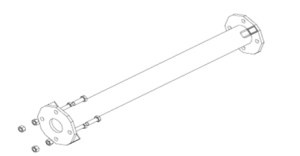 Distantier – prelungitor 200 mm pentru ranforsare panouri sprijinire, greutate 7 kg