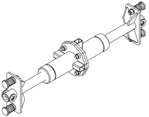 Distantier – prelungitor 330 mm pentru ranforsare panouri sprijinire, greutate 8.8 kg - Img 2