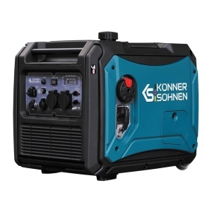 Generator de curent 4.4 kW inverter - benzina - insonorizat - Konner & Sohnen - KS-4000iE-S-ATSR