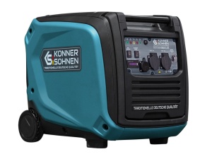 Generator de curent 4 kW inverter - benzina - insonorizat - Konner & Sohnen - KS-4000iE-S-ATS - Img 4