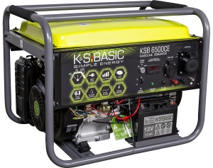 Generator de curent 5.5 kW, benzina BASIC LINE - Konner & Sohnen - KSB-6500C - Img 1