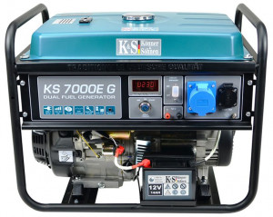 Generator de curent 5.5 kW HIBRID (GPL + Benzina) - Konner & Sohnen - KS-7000E-G - Img 1