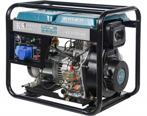 Generator de curent 6.5 kW diesel - Heavy Duty - Konner & Sohnen - KS-8100DE-HD - Img 3