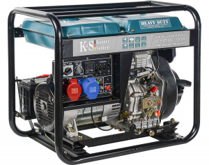 Generator de curent 7.5 kW diesel - Heavy Duty - Konner & Sohnen - KS-9100DE-1/3-HD-ATSR - Img 6