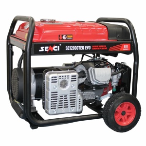 Generator de curent SENCI SC12000TEQ EVO P.max=9.5kW 230V/400V, roti si manere incluse - Img 2
