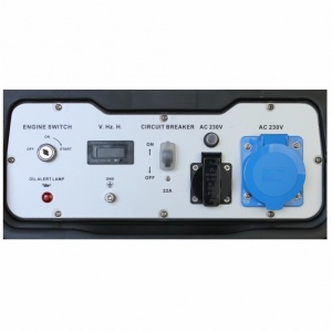 Generator de curent SENCI SC6000E TOP putere maxima 5,5 kW 230V pornire electrica si roti - Img 2