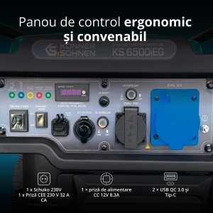 Generator inverter KS 6500iEG (benzină/gaz) - Img 7