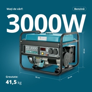 Generator pe benzina "Könner & Söhnen" KS 3000 - Img 9