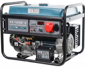 Generator pe benzina "Könner & Söhnen" KS 7000E-3 - Img 2
