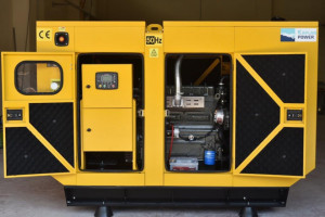 Generator stationar insonorizat DIESEL, 15kVA, motor Perkins, Kaplan KPP-15 - Img 2