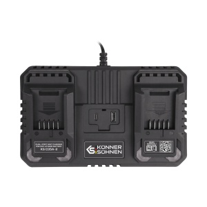 Încărcător dublu pentru baterii reîncărcabile 20V KS C45A-2 - Img 11