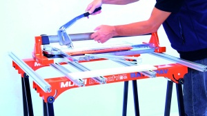 Masa modulara de lucru pt. placi ceramice de dimensiuni mari, 100x91cm, Mini Multi Bench - Battipav-11206 - Img 3