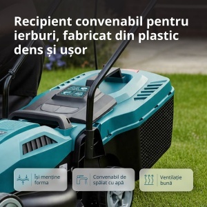 Mașină de tuns iarba electrică KS 32LM12-BL - Img 5