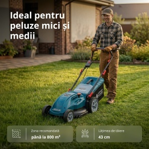 Mașină de tuns iarba electrică KS 43LM20 - Img 2
