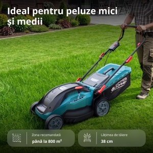 Mașină electrică de tuns gazonul KS 38LM16-BL - Img 3