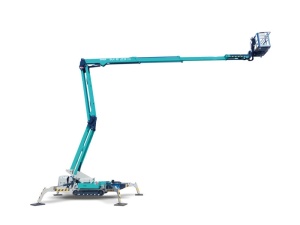 Nacela cu senile tip spider IMER ACCESS IM R23 DA LITHIUM H lucru 22.9 m sarcina maxima 230 kg