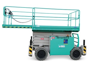 Nacela foarfeca IMER ACCESS IM13180E Hlucru 14.8m/500kg motor Electric 7.2 kW – cu stabilizatori - Img 2