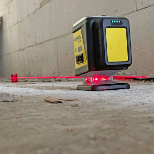 Pachet Laser roșu în cruce (2 x 360°), Bluetooth cu trepied - Nivel System-CL2R - Img 6