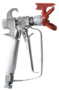 Pistol airless Bisonte PAZ-270 cu filtru 100 galben si duza 517 inclusa presiune maxima 270 bar