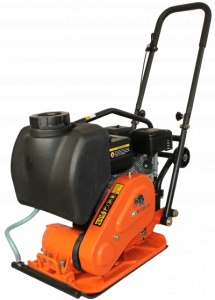 Placa compactoare BISONTE PC70L 63 kg motor Loncin G200F 6,5 cp - Img 2