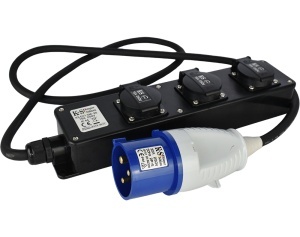 Prelungitor 230V Stecher Euro - 3x Priza Casnica - max 5000W - KS-EX1.5M-3S - Img 4