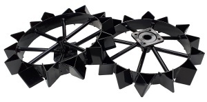 Progarden RM47 set 2 roti metalice 475x30x115mm, accesoriu motocultoare seria Campo U - Img 2