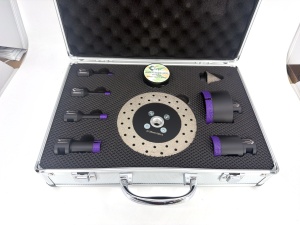 Set carote diamantate pt. gresie portelanata & piatra - diam. 6, 8, 10, 20, 35, 68 (mm), freza conica, disc taiere si ceara 3DTECH - Super PREMIUM - DXDY.NEODRILL.9SET - Img 2