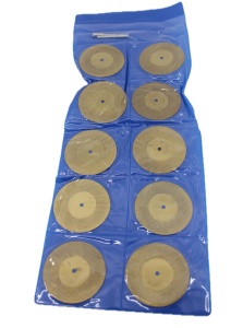 Set de 10 discuri diamantate taiat si slefuit ceramica 50mm si 2 axuri pentru CRIANO MPU350W - CNO-MPU350W-DD50