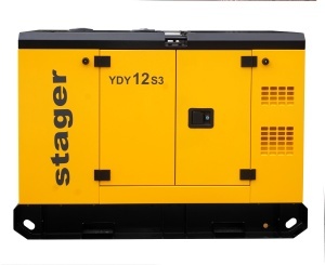 Stager YDY12S3 Generator insonorizat 12kVA, 16A, 1500rpm, trifazat, diesel - Img 3
