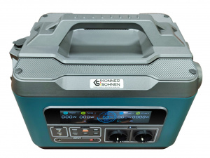 Statie acumulator portabil pentru incarcare electrica, UPS, PowerBank - 3200Wh, 3000W - KS-3000PS-FC - Img 9