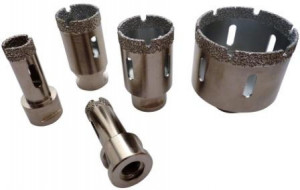 Carota diamantata pt. gresie portelanata & piatra - diam. 14mm - Super Premium - DXDH.80407.14