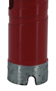 Carota diamantata Super PREMIUM ø20mm x 180mm x M16 pentru gaurire Beton armat, Zidarie, Granit - DXQZ.REDCORE.20 - Img 5